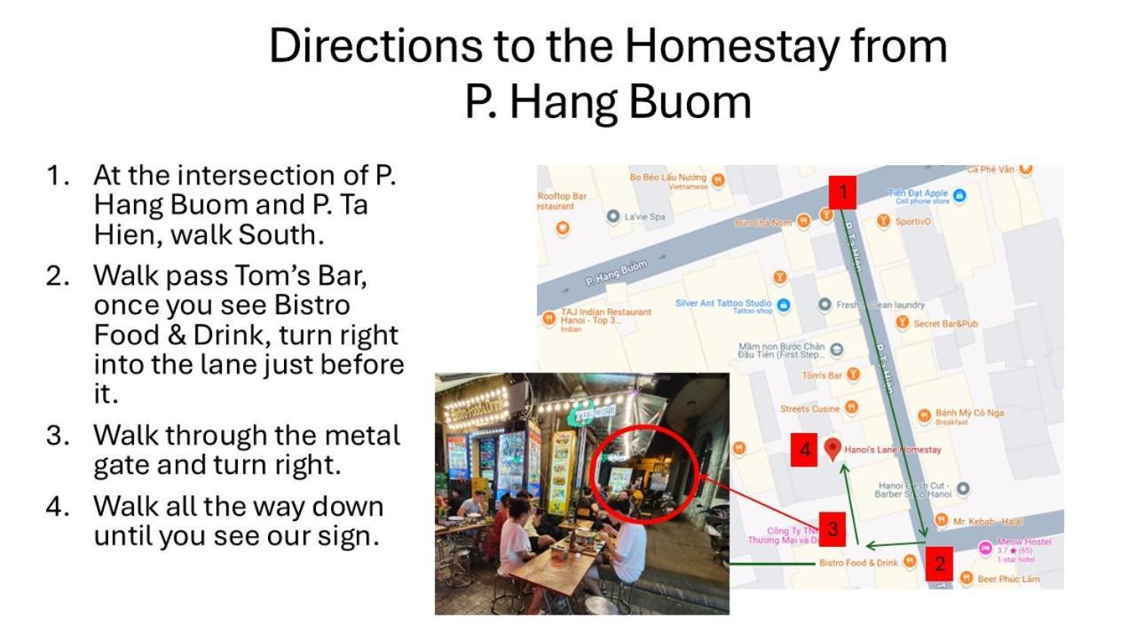 Hanoi'S Lane Homestay Buitenkant foto